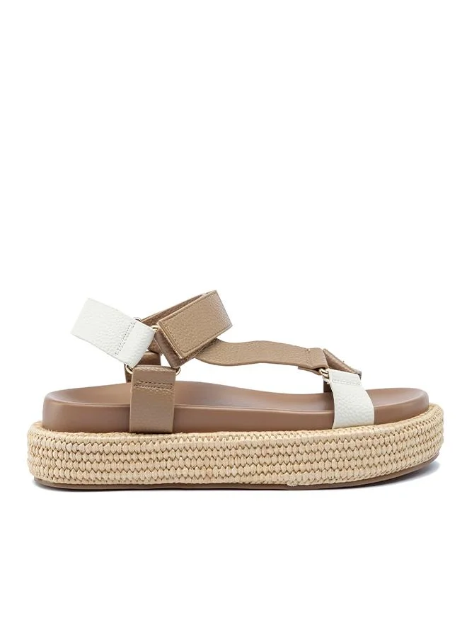 فايور Stylish Velcro Platform Sandal AJ 012